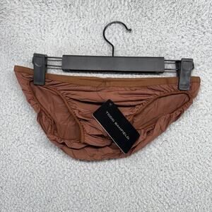 Todd Sanfield Brief Mens Medium Brown Defiant Micro Underwear Minimal DE4553 NEW